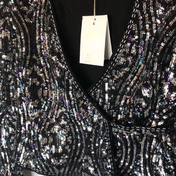 Rodarte Tops - NWT Rodarte for & Other Stories sequin blouse